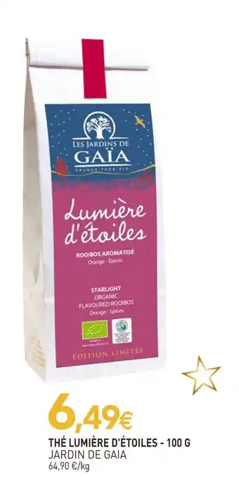 naturéO Jardin de gaia thé lumière d'étoiles - 100 g offre