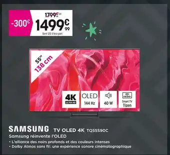 Pulsat Samsung tv oled 4k  offre