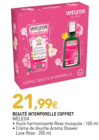 naturéO Weleda beauté intemporelle coffret offre