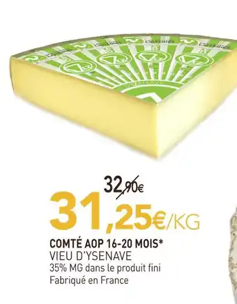 naturéO Vieu d'ysenave comté aop 16-20 mois offre