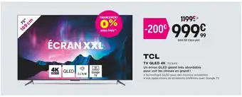 Pulsat Tcl tv qled 4k offre
