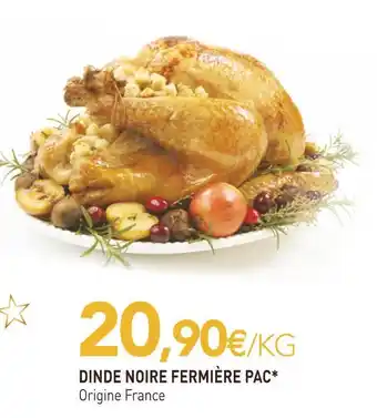 naturéO Dinde noire fermière pac offre