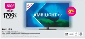 Pulsat Philips tv 4k oled ambilight offre