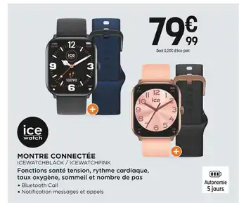 Pulsat Ice-watch montre connectée offre