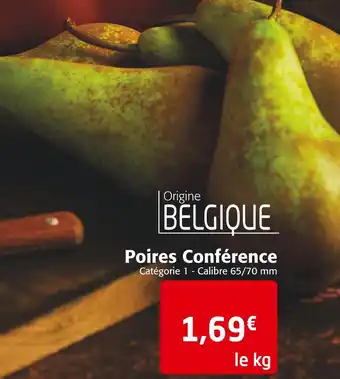 Colruyt Poires conférence offre