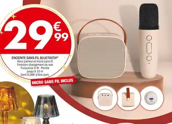 La Foir'Fouille Enceinte sans fil bluetooth offre
