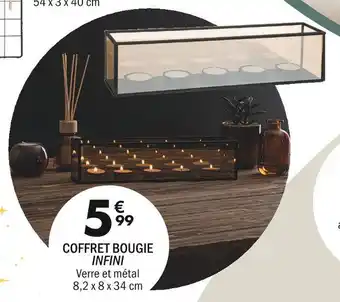 Coffret bougie infini