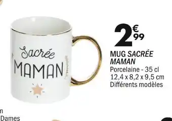 Mug sacrée maman