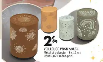 Veilleuse push soleil