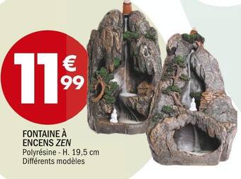 La Foir'Fouille Fontaine à encens zen offre