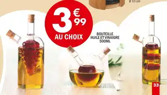 La Foir'Fouille Bouteille huile et vinaigre 500ml offre