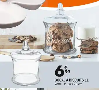 La Foir'Fouille Bocal à biscuits 1l offre