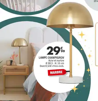 Lampe champignon
