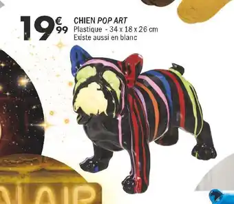 Chien pop art