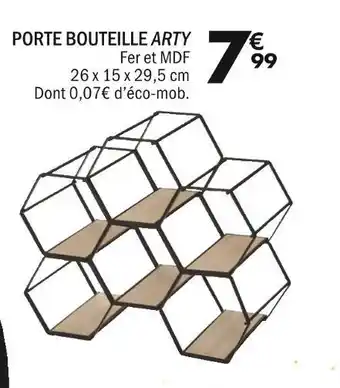 La Foir'Fouille Porte bouteille arty offre
