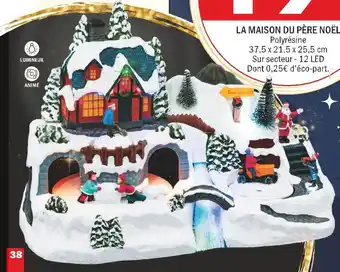 La Foir'Fouille La maison du père noël offre