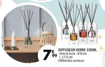 La Foir'Fouille Diffuseur verre 150ml offre