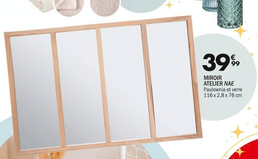 Promo Miroir atelier nae chez La Foir'Fouille