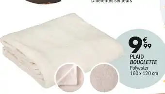 La Foir'Fouille Plaid bouclette offre