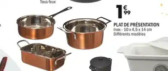 La Foir'Fouille Plat de présentation offre