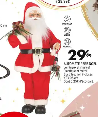 La Foir'Fouille Automate père noël offre