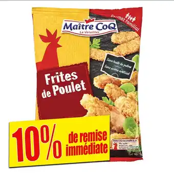 Frites de poulet surgelées