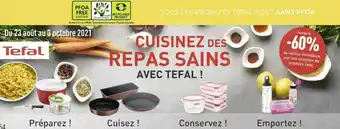 Géant Casino Bon plan sur une sélection de produits Tefal offre