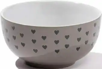 Géant Casino Collection de vaisselle Cœurs gris offre