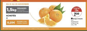 Casino Hyperfrais Orange à bouche offre