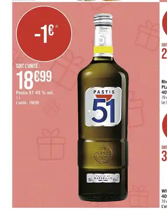 Pastis 51 pastis 51 45 % vol