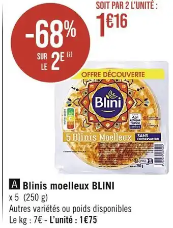 Blini blinis moelleux