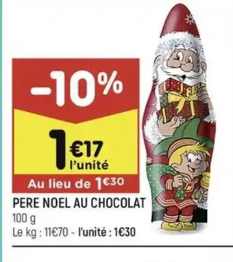 PERE NOEL AU CHOCOLAT 100 g