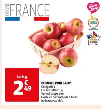 Auchan POMMES PINK LADY offre