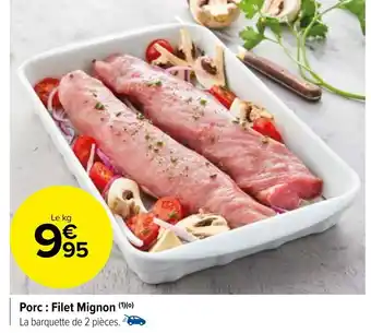 Carrefour Market Porc: Filet Mignon offre