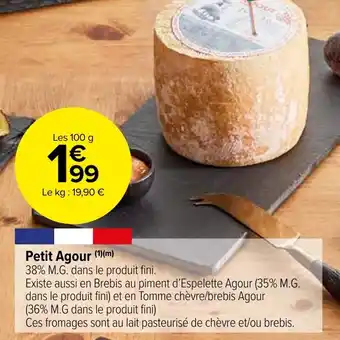 Carrefour Market Petit Agour offre