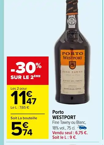 Carrefour Market PORTO WESTPORT offre