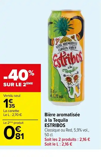 Carrefour Market Bière aromatisée à la Tequila offre