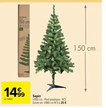 Carrefour Market Sapin offre