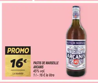 Netto PASTIS DE MARSEILLE offre