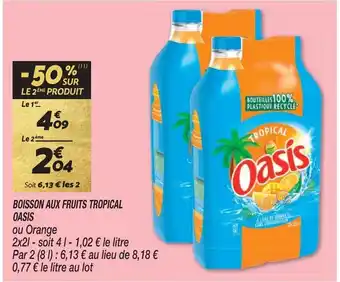 Netto BOISSON AUX FRUITS TROPICAL OASIS offre