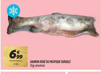 Netto SAUMON ROSÉ DU PACIFIQUE SURGELÉ offre