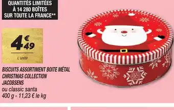 Netto BISCUITS ASSORTIMENT BOITE MÉTAL CHRISTMAS COLLECTION offre