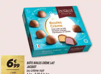Netto BOÎTE BOULES CRÈME LAIT offre