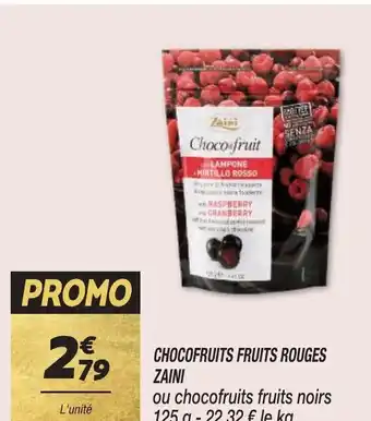 Netto CHOCOFRUITS FRUITS ROUGES ZAINI offre