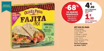 Hyper U KIT OLD EL PASO offre