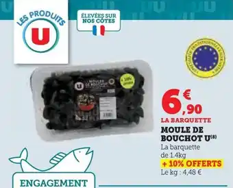 Hyper U MOULE DE BOUCHOT U(8) offre