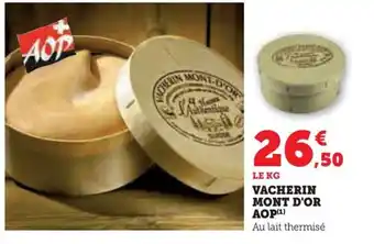 VACHERIN MONT D'OR