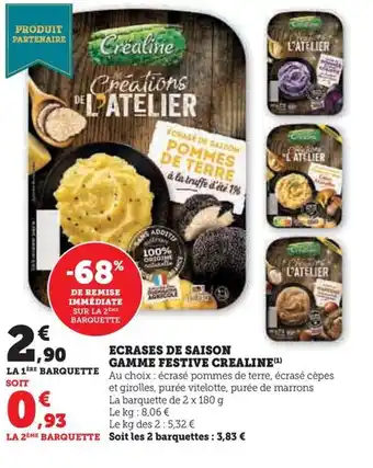 ECRASES DE SAISON GAMME FESTIVE CREALINE (Âč)