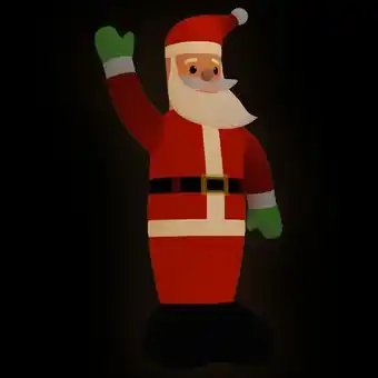 Vidaxl père noël gonflable avec led 1000 cm