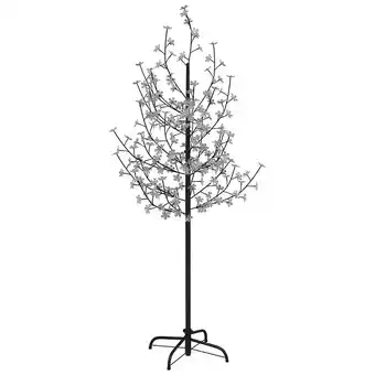 Bricomarché Vidaxl arbre à led fleur de cerisier 200 led blanc chaud 180 cm offre